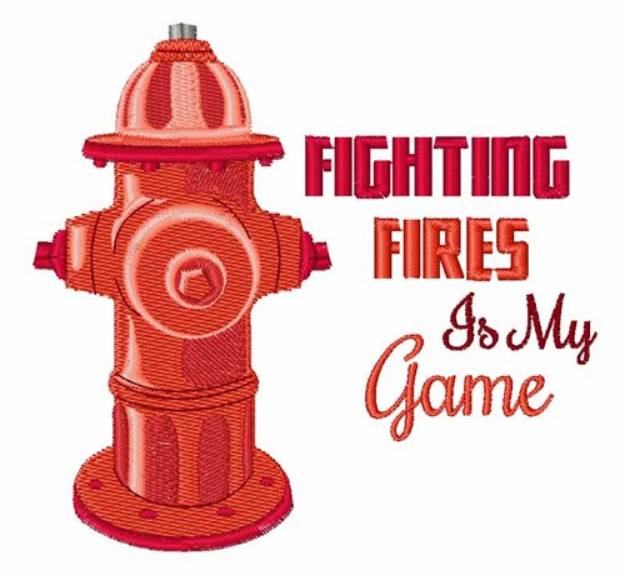 Picture of Fighting Fires Machine Embroidery Design