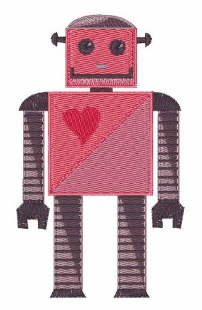 Picture of Heart Android Machine Embroidery Design