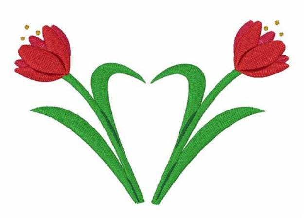 Picture of Flowers Machine Embroidery Design