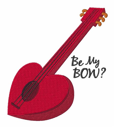 Be My Bow Machine Embroidery Design