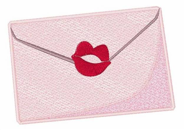 Picture of Kiss Envelope Machine Embroidery Design