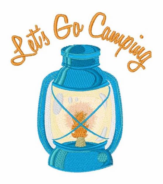 Picture of Go Camping Machine Embroidery Design