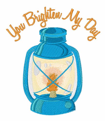 Brighten My Day Machine Embroidery Design