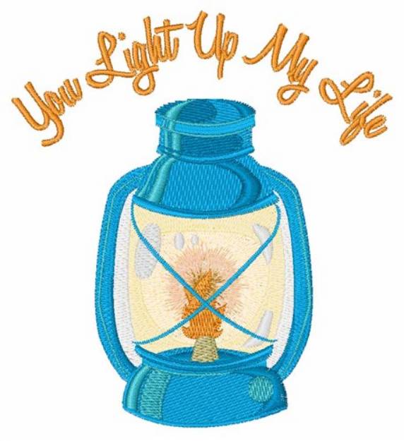 Picture of Light My Life Machine Embroidery Design