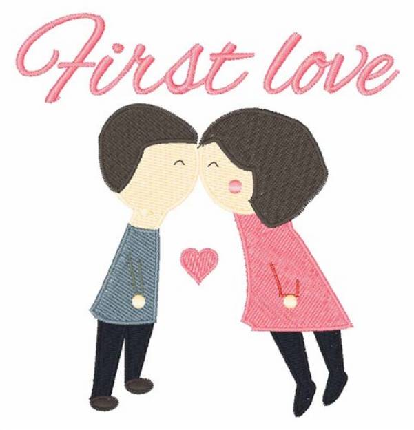 Picture of First Love Machine Embroidery Design