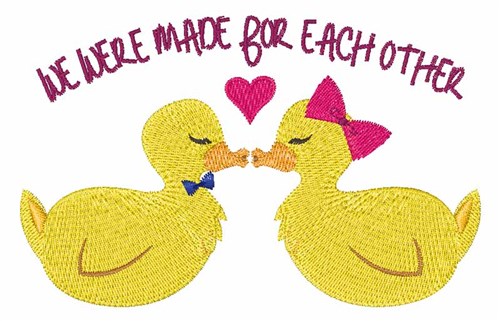 Each Other Machine Embroidery Design