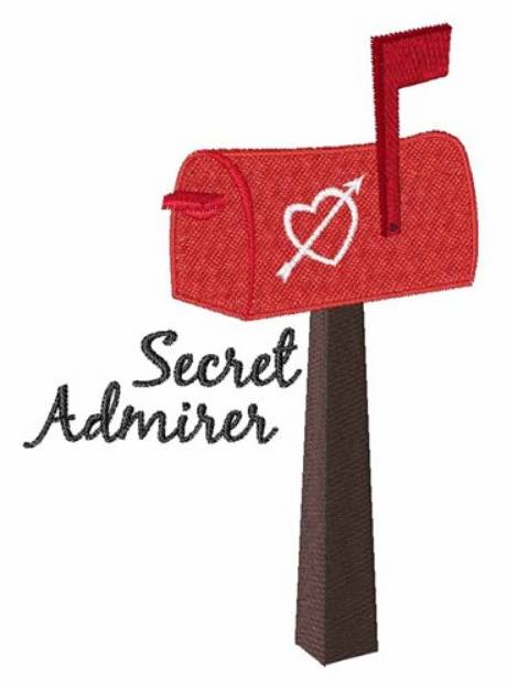 Picture of Secret Admirer Machine Embroidery Design