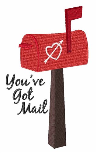 Youve Got Mail Machine Embroidery Design