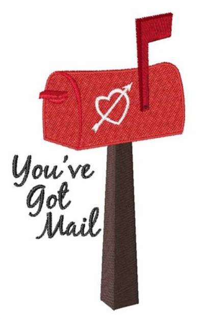 Picture of Youve Got Mail Machine Embroidery Design