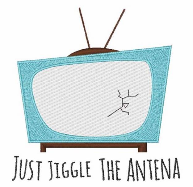 Picture of Jiggle Antena Machine Embroidery Design