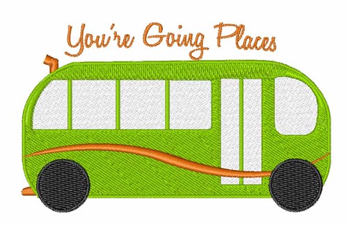 Going Places Machine Embroidery Design