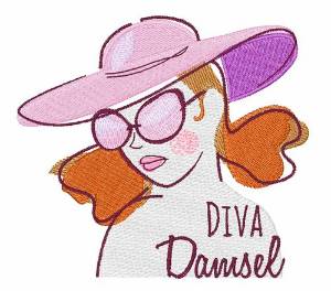 Picture of Diva Damsel Machine Embroidery Design