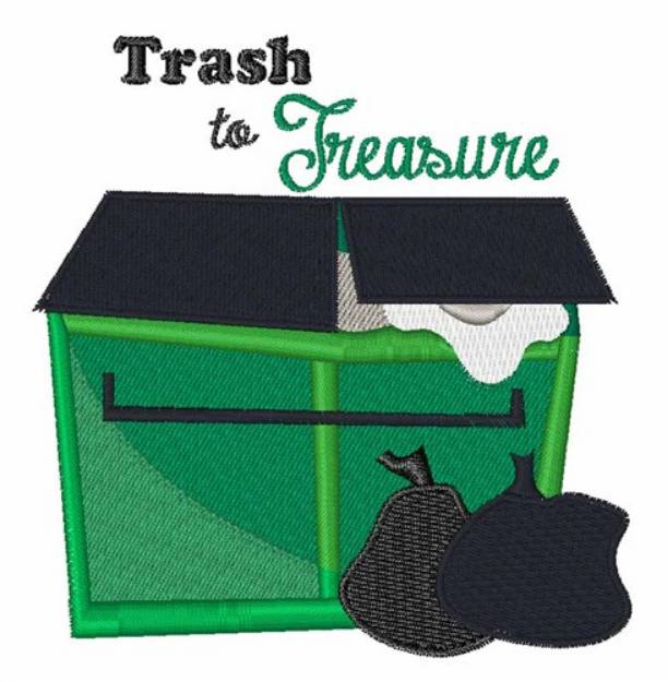 Picture of Trash To Treasure Machine Embroidery Design
