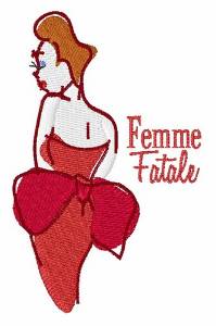 Picture of Femme Fatale Machine Embroidery Design