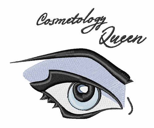 Cosmotology Queen Machine Embroidery Design