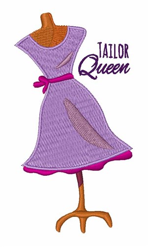 Tailor Queen Machine Embroidery Design