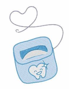 Picture of Dental Floss Machine Embroidery Design