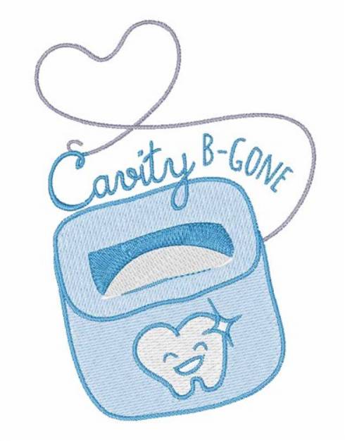 Picture of Cavity B-Gone Machine Embroidery Design
