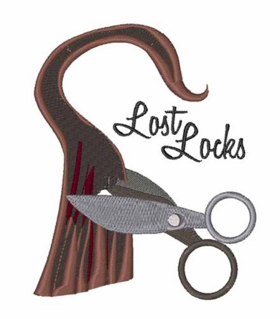 Picture of Lost Locks Machine Embroidery Design