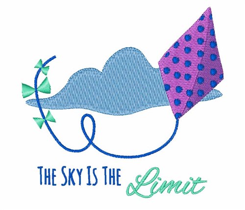 Sky The Limit Machine Embroidery Design