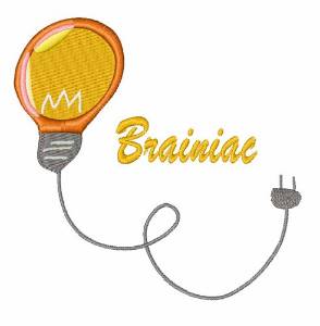 Picture of Brainiac Machine Embroidery Design