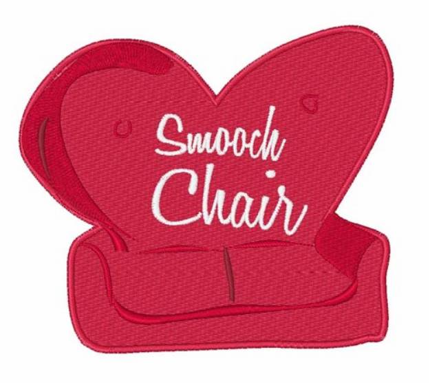 Picture of Smooch Chair Machine Embroidery Design