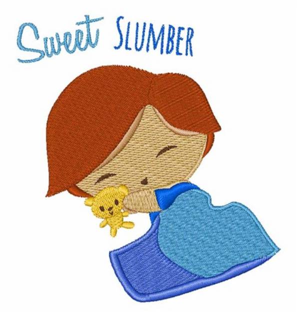 Picture of Sweet Slumber Machine Embroidery Design