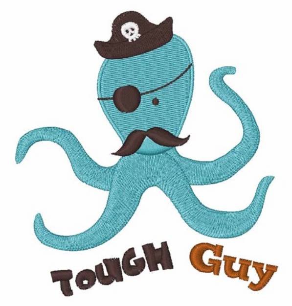 Picture of Tough Guy Machine Embroidery Design
