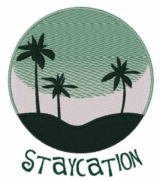 Picture of Staycation Machine Embroidery Design