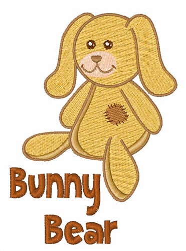 Bunny Bear Machine Embroidery Design