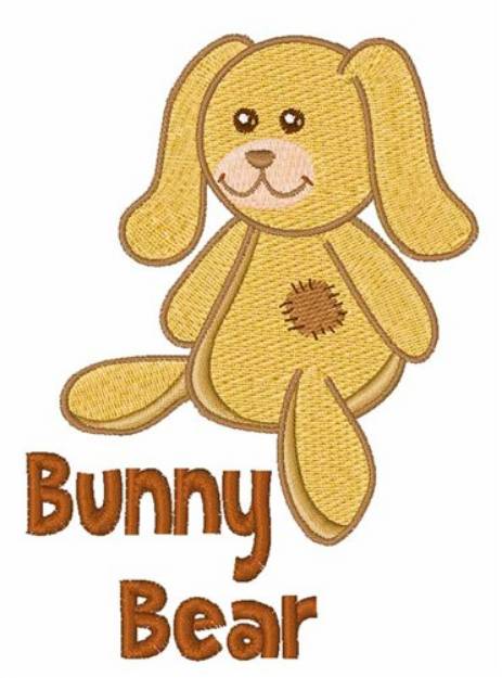 Picture of Bunny Bear Machine Embroidery Design