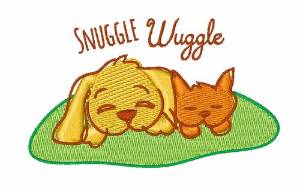 Picture of Snuggle Wuggle Machine Embroidery Design
