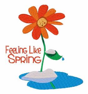 Picture of Feel Like Spring Machine Embroidery Design