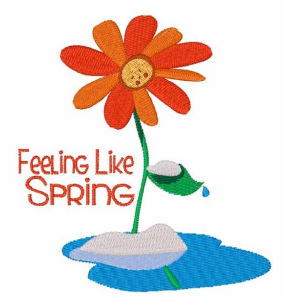 Picture of Feel Like Spring Machine Embroidery Design