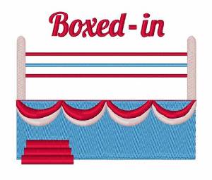 Picture of Boxed In Machine Embroidery Design