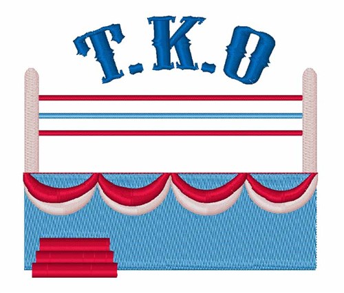 T K O Machine Embroidery Design