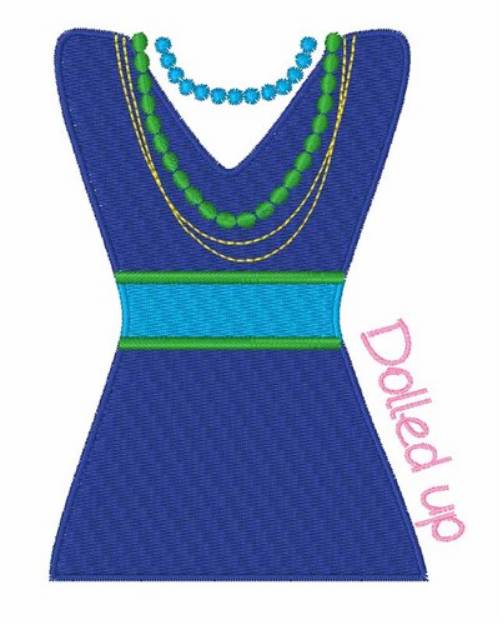Picture of Dolled Up Machine Embroidery Design