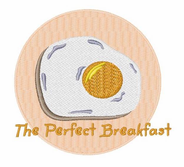 Picture of Perfect Breakfast Machine Embroidery Design
