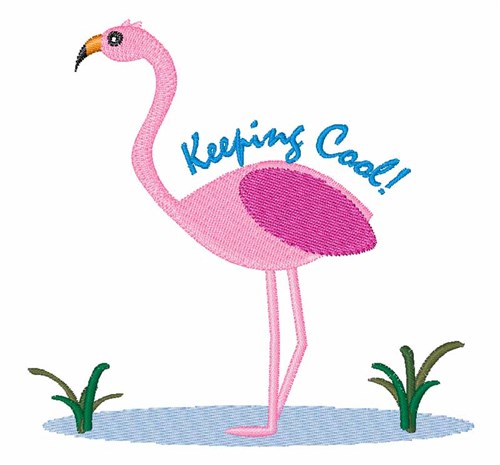Keeping Cool Machine Embroidery Design