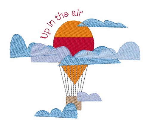 In The Air Machine Embroidery Design