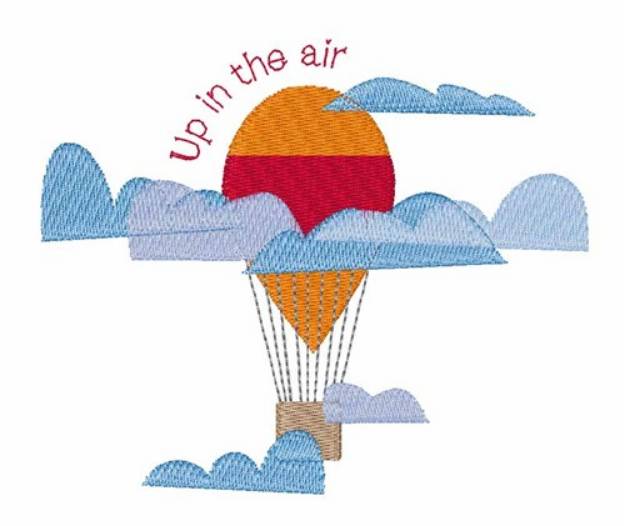 Picture of In The Air Machine Embroidery Design