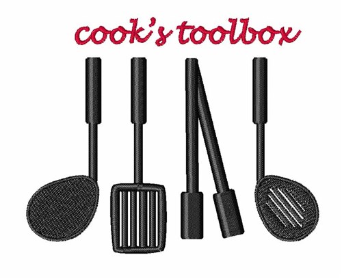 Cooks Toolbox Machine Embroidery Design
