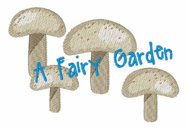 Picture of Fairy Garden Machine Embroidery Design