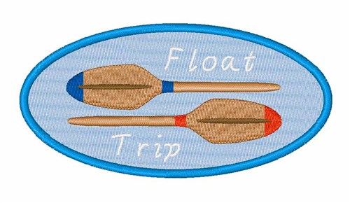 Float Trip Machine Embroidery Design
