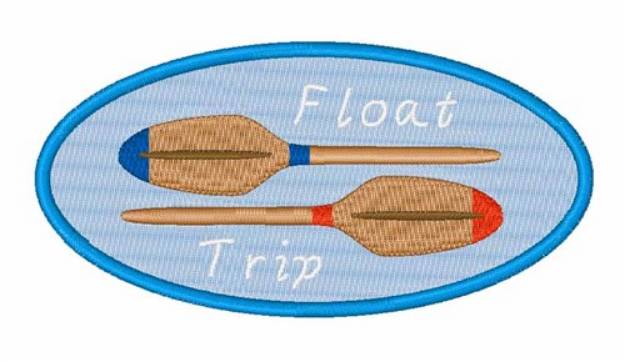Picture of Float Trip Machine Embroidery Design
