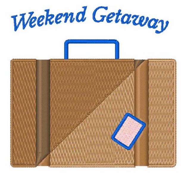 Picture of Weekend Getaway Machine Embroidery Design