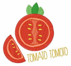 Picture of Tomato Tomoto Machine Embroidery Design