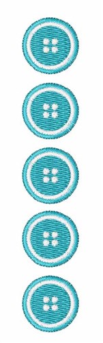 Buttons Machine Embroidery Design