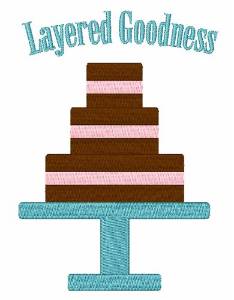 Picture of Layered Goodness Machine Embroidery Design