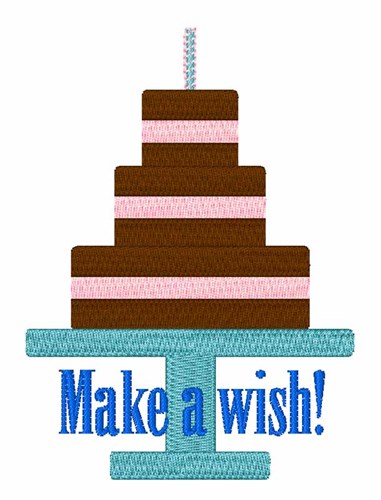 Make A Wish Machine Embroidery Design